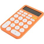 Calculatrice de poche - orange - bureau - lectronique - portable - mini - extrieur