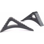 Cale fen�tre pour int�rieur et ext�rieur - pack de de 2 en noir ? bloque porte ouverte , xu, ? stoppy ...