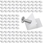 Cales en plastique pour meuble tiroir, fond de tiroir connecteur avec vis �querre de fixation renfort ...