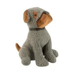 Paris prix - cale - porte chien 'carreaux' 33cm noir Paris prix - cale - porte chien 'carreaux' 33cm noir