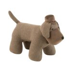 Paris prix - cale - porte chien 'casquette' 81cm marron Paris prix - cale - porte chien 'casquette' 81cm marron