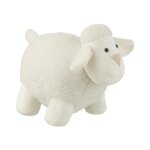 Cale - porte déco mouton 43cm blanc Cale - porte déco mouton 43cm blanc
