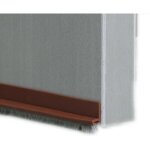 Cale - porte de qualit� sup�rieure pour bas de porte, lot de 1, 5 cm de large x 99 cm de long (gris)