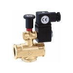Caleffi - electrovanne gaz normalement ouverte 8540 3 / 4' - 230v
