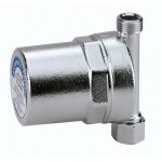 Anti - blier 525150 crou - raccord 3 / 4  it x 3 / 4  ag, botier en laiton, chrom - caleffi