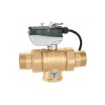 Caleffi - vanne  bille motorise trois voies 638l 230v - 1 1 / 2'