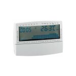 Thermostat d'ambiance digital  pile caleffi 739107 blanc