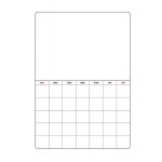 Calendrier magntique effaable  sec pour rfrigrateur - calendrier magntique effaable  sec pour ...