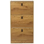 Calicosy - meuble � chaussures avec 3 tiroirs abattants - l63cm