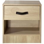 Table de chevet 1 tiroir et 1 niche - calicosy Table de chevet 1 tiroir et 1 niche - calicosy