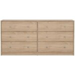 Calicosy - commode 6 tiroirs l143cm - lise