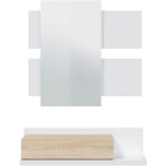 Calicosy - console suspendue avec 1 tiroir et 1 miroir l75 cm - tekkan Calicosy - console suspendue avec 1 tiroir et 1 miroir l75 cm - tekkan