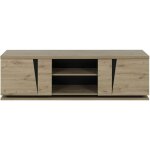 Calicosy - meuble tv 2 portes crack - fabrication fran�aise