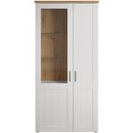 Calicosy - vaisselier 2 portes dont une avec verre trempé l95 cm - shade Calicosy - vaisselier 2 portes dont une avec verre trempé l95 cm - shade