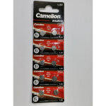 Camelion pile bouton pour montre 1. 5v - 28mah lr41 / ag3, 10 pi�ces en blister (ag3 - bp10(0%hg))