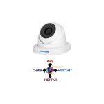 Cam�ra dome cctv 3. 6mm hyundai 4in1 hybrid 2mpx hd@1080p