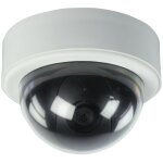 Camra dme factice fausse camra clignotante  led vidosurveillance plafond
