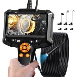Camra endoscopique, 1080p hd endoscope avec 4. 3  ips screen, ip67 camera inspection canalisation, cble ...