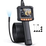 Camra endoscopique, 1080p hd endoscope avec zoom 2x, ip67 camera inspection canalisation  tanche ips ...