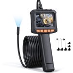 Camra endoscopique, 1080p hd endoscope avec zoom 2x, ip67 camera inspection canalisation  tanche ips ...