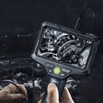 Caméra d'inspection d'endoscope rigide 5m double câble 5, 5mm 9led 32gb sd 5m Caméra d'inspection d'endoscope rigide 5m double câble 5, 5mm 9led 32gb sd 5m