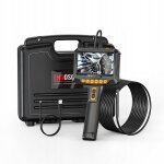 Caméra d'inspection endoscope avec tête rotative 360° 5? fhd ip 9led 8. 5mm 5m Caméra d'inspection endoscope avec tête rotative 360° 5? fhd ip 9led 8. 5mm 5m