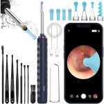 Cam�ra d'inspection - nettoyeur d'oreilles avec cam�ra 1080 hd wi - fi - otoscope avec �clairage et kit ...