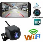 Cam�ra de recul sans fil hd wifi cam�ra de recul pour voiture, v�hicules, cam�ra de recul wifi avec vision ...
