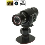 Camra sport full hd 1080p tanche pour casque vlo et sport - noir