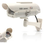 Caméra factice fishtec de surveillance à led clignotant Caméra factice fishtec de surveillance à led clignotant