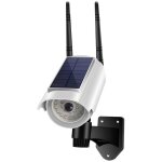 Cam�ra de surveillance simul�e selcuk � �nergie solaire avec d�tecteur de mouvement et t�l�commande ip66 ...