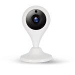 Cam�ra surveillance wifi int�rieur ip cam�ra s�curit� b�b� 100w vision nocturne d�tection de mouvement ...
