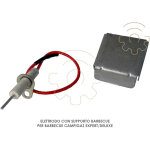 Electrode de rechange avec support barbecue pour barbecue campingaz expert deluxe