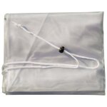 Housse de table pvc rect / oval xl - 90x280x170