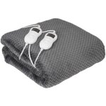 Camry - couverture chauffante cr 7417 2x 60 w gris
