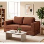 Canap� 2 places - convertible en mousse � m�moire de forme, mousse � m�moire, id�al petit espace et chambre, ...