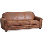 Canap� 3 places club perle tissu vintage