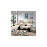 M&s - canap 3 places de relaxation et ttires lectriques beige