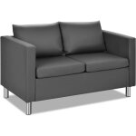 Relax4life - canap d'angle 1 / 2 / 3 places avec coussin et pouf, canap pu moderne contemporain canap ...