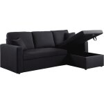 Habitat et jardin - canap d'angle convertible / rversible 'alain' - 221 x 145 x 85 cm - 3 places - ...