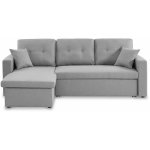 Sweeek - canapé d'angle convertible en tissu - ida - 3 places. fauteuil d'angle réversible coffre rangement ... Sweeek - canapé d'angle convertible en tissu - ida - 3 places. fauteuil d'angle réversible coffre rangement ...