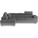 Intensedeco - canapé d'angle gauche convertible marius gris Intensedeco - canapé d'angle gauche convertible marius gris