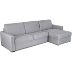 Deco in paris - canapé d'angle réversible convertible louna en tissu gris avec Deco in paris - canapé d'angle réversible convertible louna en tissu gris avec