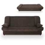 Canap clic - clac convertible marron koti