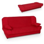 Canap� clic - clac convertible rouge koti