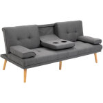 Homcom - canapé convertible 3 places design scandinave inclinaison dossier réglable 3 niveaux dossier ... Homcom - canapé convertible 3 places design scandinave inclinaison dossier réglable 3 niveaux dossier ...