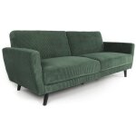 Cotecosy - canap� convertible clic - clac refresha velours vert