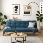 Modus sof� ? canap� convertible 2 places clic - clac avec port usb ? dimensions 172x74x75cm ? rembourrage ...