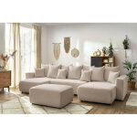 Canapé panoramique convertible bobochic canapé panoramique convertible coffre envy tissu bouclette avec ... Canapé panoramique convertible bobochic canapé panoramique convertible coffre envy tissu bouclette avec ...