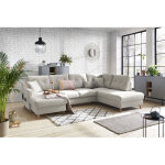 Bobochic - xs - canap panoramique convertible coffre sweden angle gauche beige